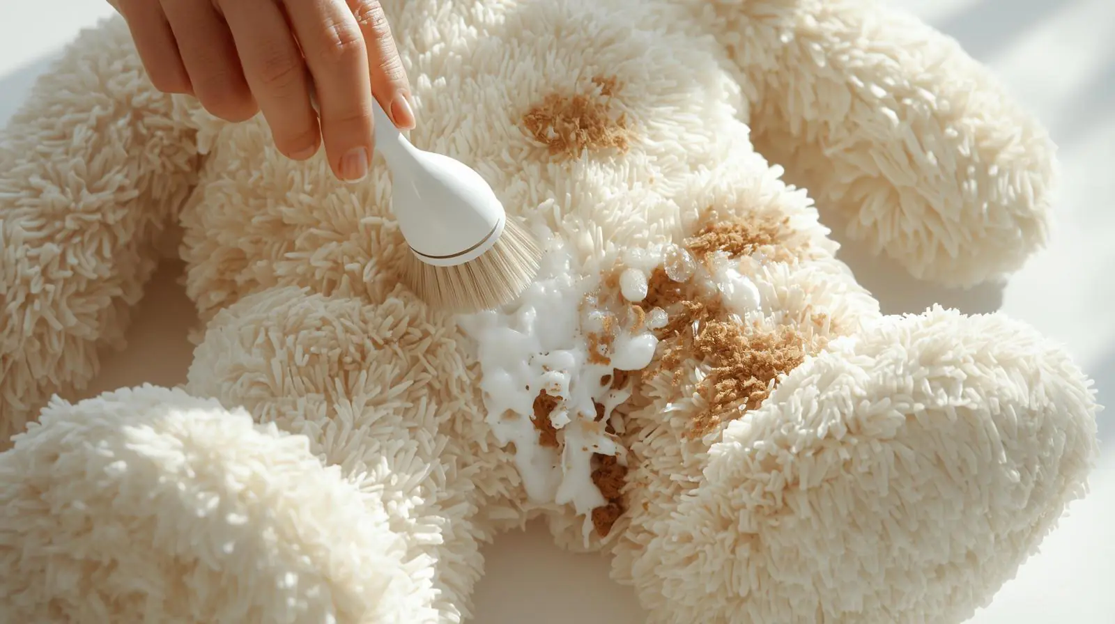 Proses cuci khusus boneka